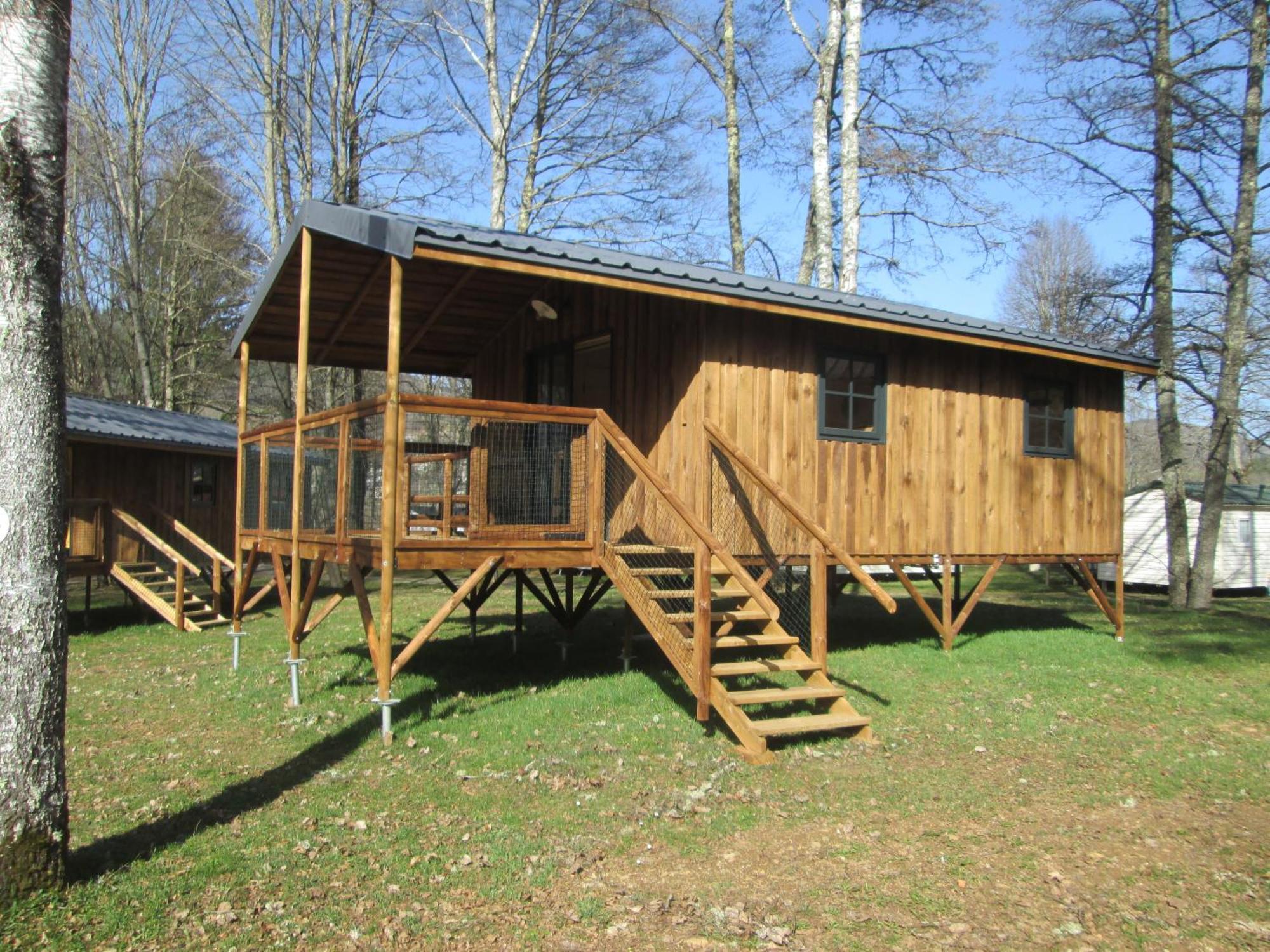 Camping La Borie Basse Condat  Exterior foto